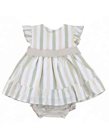 026134 BABY DRESS WITH KNICKERS