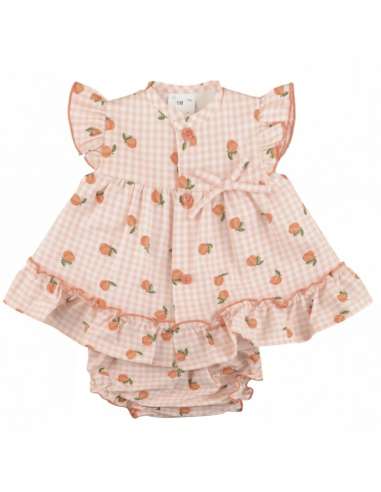 026147 BABY DRESS WITH KNICKERS