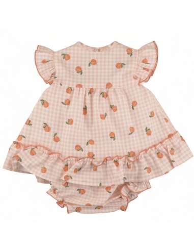 026147 BABY DRESS WITH KNICKERS