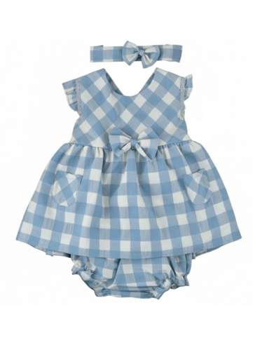 026125 BABY DRESS 3 PIECES BRAND BABYFERR