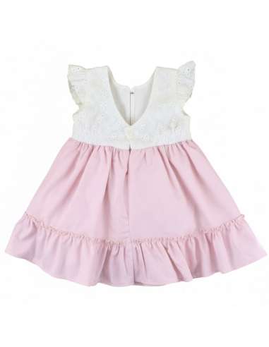 026500 Vestido de Niña Perla