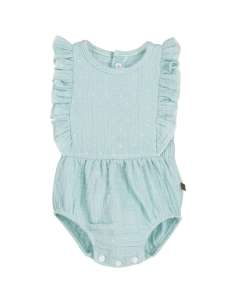 032530 Turquoise Atari Romper
