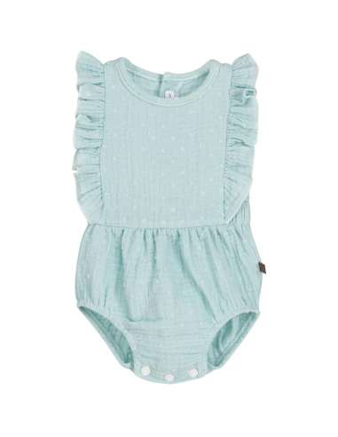 032530 Turquoise Atari Romper