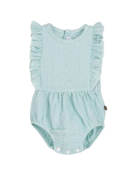 032530 Turquoise Atari Romper