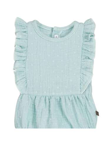 032530 Turquoise Atari Romper