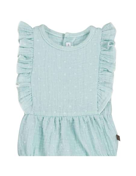 032530 Turquoise Atari Romper