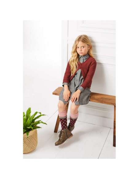 MOSS STITCH CARDIGAN 100% COTTON CONDOR 55511010