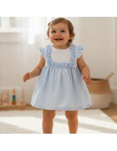 026507 Vestido de Niña Cielo