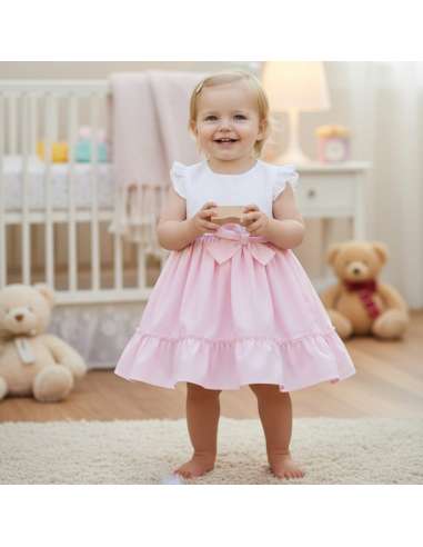 026500 Vestido de Niña Perla