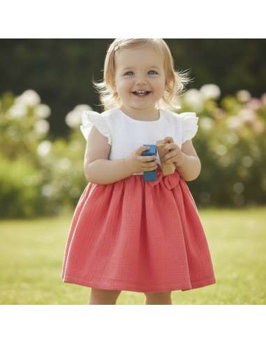 026503 Vestido de Niña Rubí