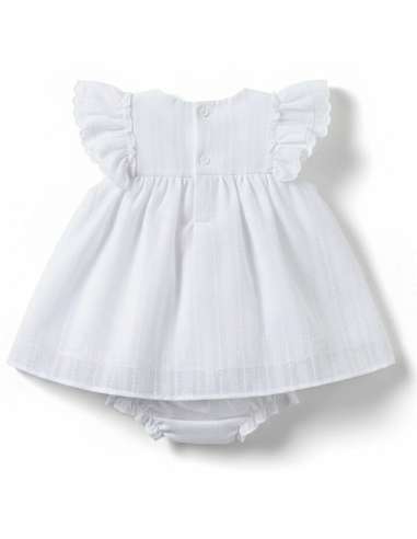 026137 BABY DRESS WITH KNICKERS