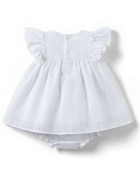 026137 BABY DRESS WITH KNICKERS