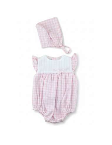 026205  Rosé Baby Romper