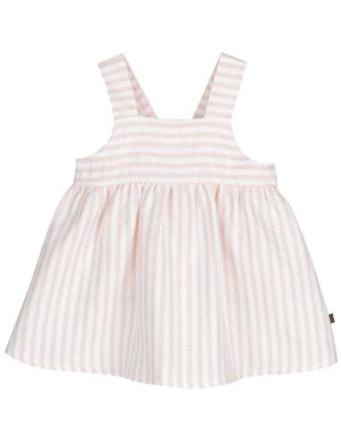 021326-N Vestido Inf Bundi Rosa