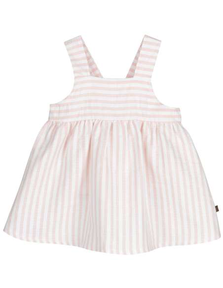 021326-N Vestido Inf Bundi Rosa