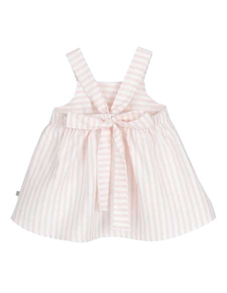 021326-N Vestido Inf Bundi Rosa