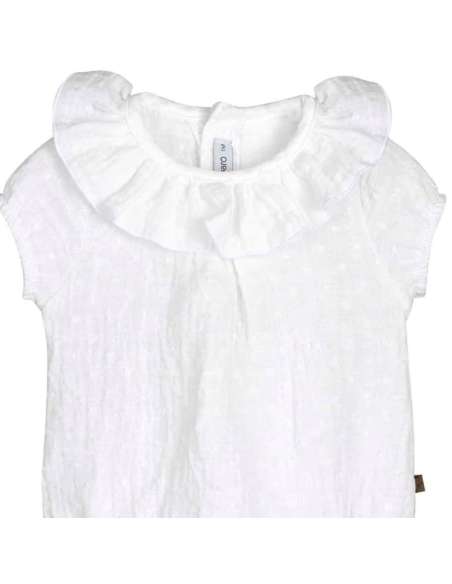 032529 White Atari Romper Suit