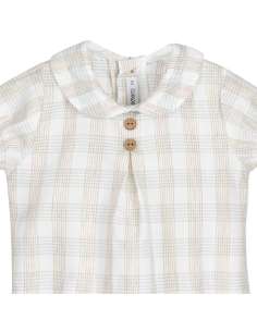 032561 Excellentt Varanasi Baby Boy Romper 2