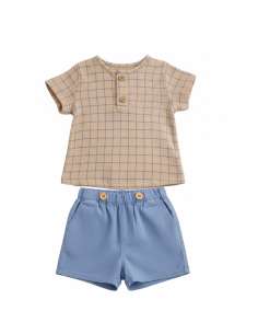 2004002 CONJUNTO BEBE NIÑO DIVERCHID CUADROS 2