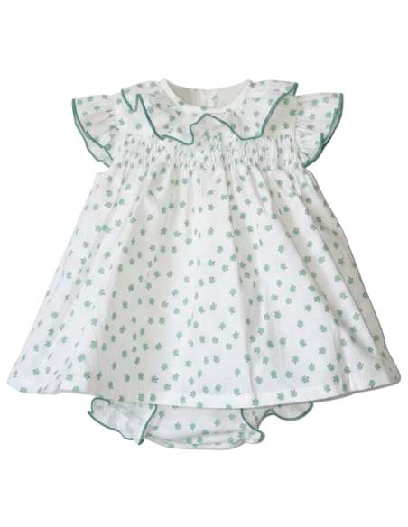 026109 BABY DRESS WITH KNICKERS BRAND BABYFERR