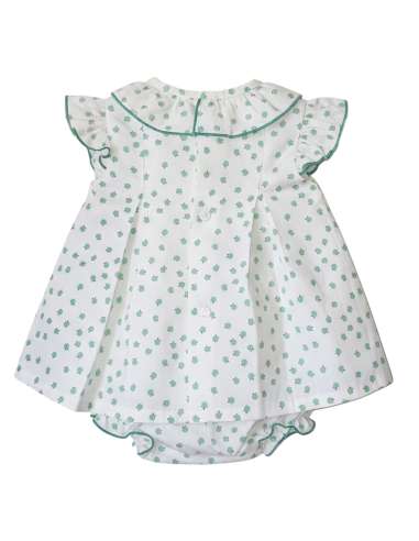 026109 JESUSITO BLANCO/VERDE PARA BEBE. BABY FERR