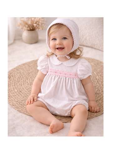 026201R BABY GIRL ROMPER SUIT