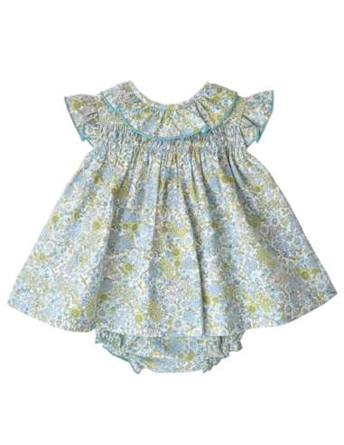 026141 BABY DRESS WITH KNICKERS