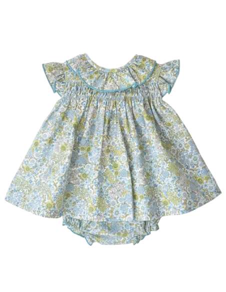 026141 BABY DRESS WITH KNICKERS