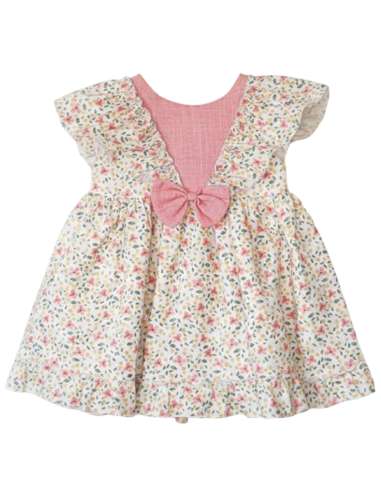 026515 PINK DRESS FOR BABIES. BABY FERR