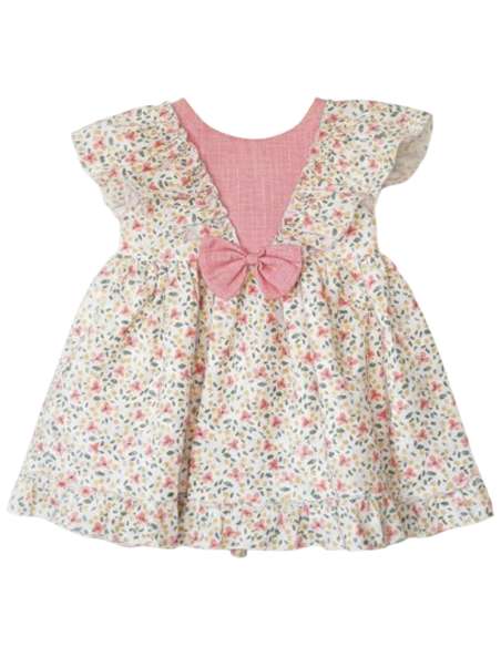 026548 VESTIDO ROSA INFANTIL. BABY FERR