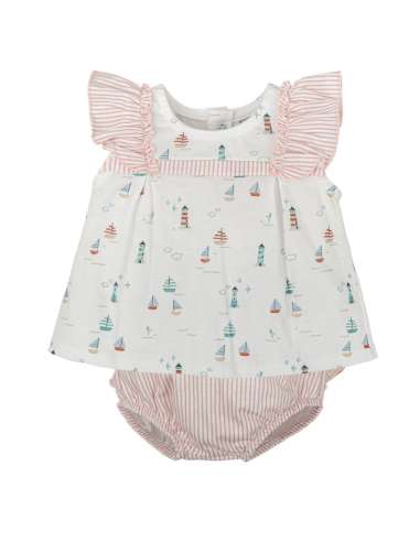 41221 CONJUNTO RANITA BEBE NIÑA