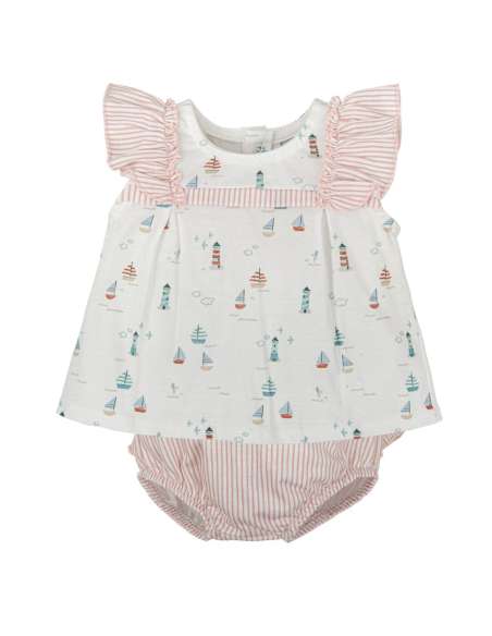 41221 CONJUNTO RANITA BEBE NIÑA