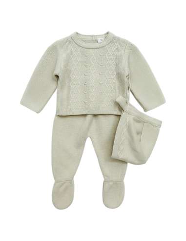 026C1009AR CONJUNTO PARA BEBE. PERLE ARENA....