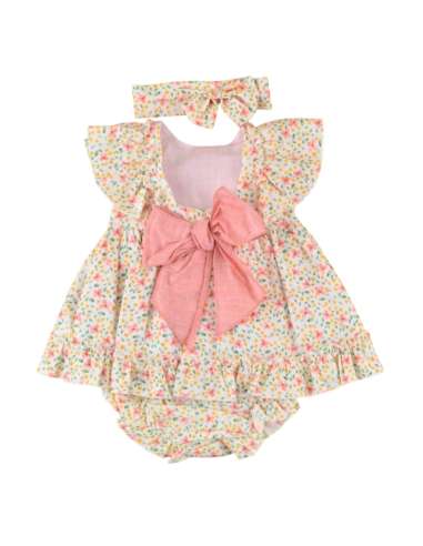026121  BABY DRESS 3 PIECES BRAND BABYFERR