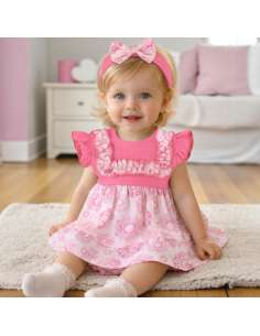 026146 BABY DRESS 3 PIECES BRAND BABYFERR