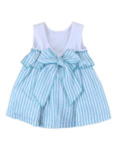 026550  Vestido Infantil Aguamarina 2