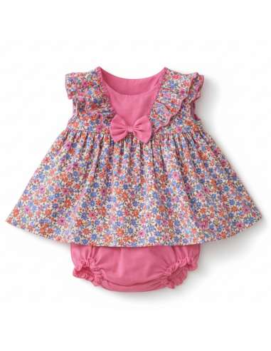 02005032 VESTIDO NIÑA FLORES ALMA