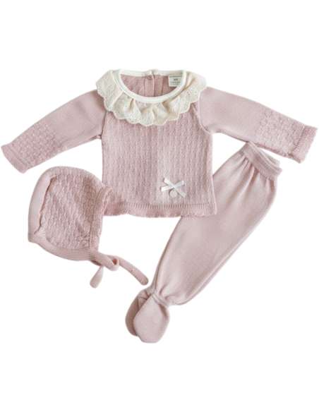 03102M CONJUNTO DE PERLE MAQUILLAJE PARA BEBE. MYBABYCHIC