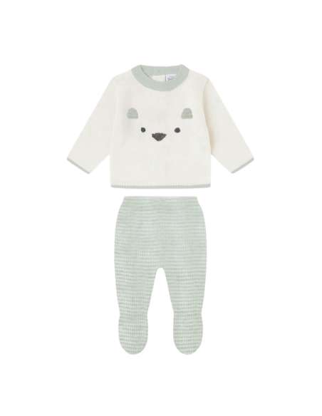 110404 Mid-Season Knitted Baby Set – Soft and Comfortable