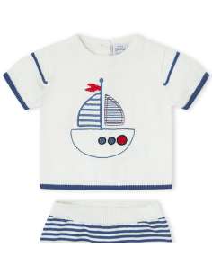 26110424 CONJUNTO PUNTO ALGODÓN PARA BEBE. YATSI 2