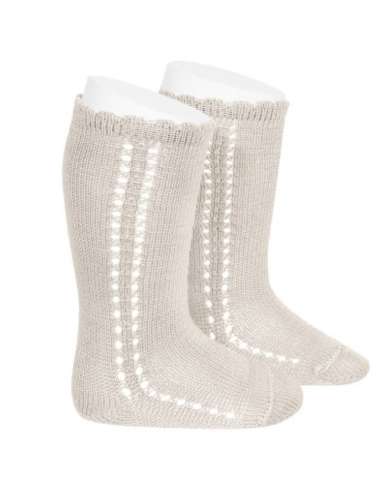 25692 304 LINO HIGH PERLE SOCKS BRAND CONDOR