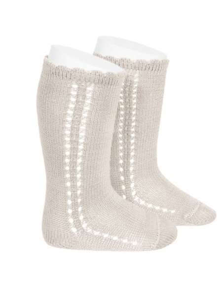 25692 304 LINO HIGH PERLE SOCKS BRAND CONDOR