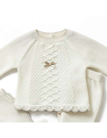 26C1005 RAW BABY WOOL SET THREE PIECES BRAND PELOTTAS