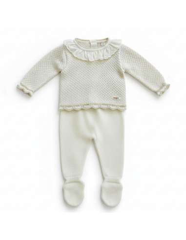 DA-9800 RAW BABY WOOL SET TWO PIECES BRAND DON...