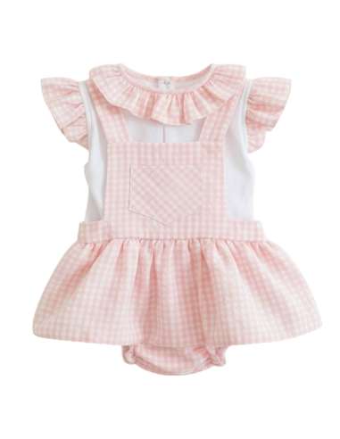 026705 PINK BABY OUTFIT BRAND BABY FERR