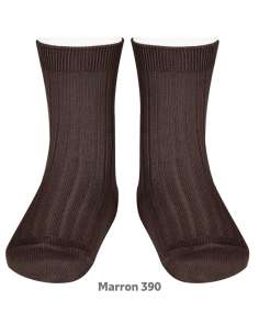 20164  CANALE SHORT SOCKS BROWN 390