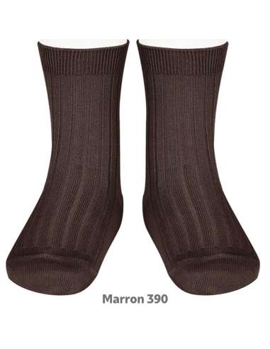 20164  CANALE SHORT SOCKS BROWN 390