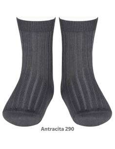 20164  CANALE SHORT SOCKS ANTHRACITE 290