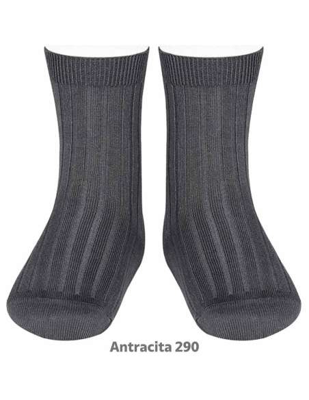 20164  CANALE SHORT SOCKS ANTHRACITE 290
