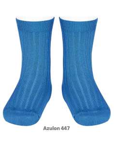 20164  CANALE SHORT SOCKS, ROYAL BLUE 447